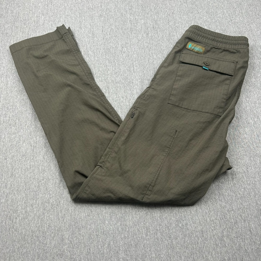 Cotopaxi Salto Ripstop Pants Mens Small 28x29 Olive Green Drawstring